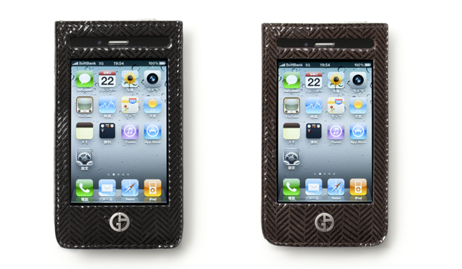 GIORGIO ARMANI｜日本限定デザインのiPad＆iPhone 4ケースが登場！ ギャラリー