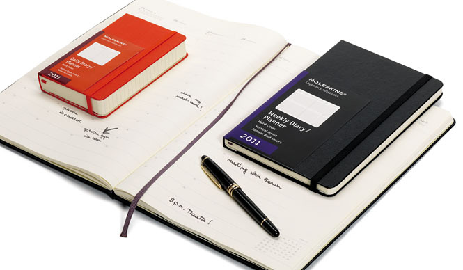  MOLESKINE｜2011年版ダイアリーをチェック ギャラリー