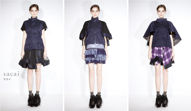  sacai｜2011年春夏コレクション フレッシュ＆シックに飾るあたらしい季節のはじまり ギャラリー