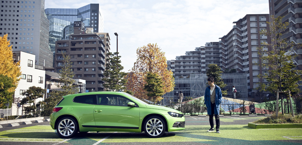  シロッコ｜Scirocco｜Volkswagen Scirocco：The Car makes Style.　躍動するランドスケープデザイン Gallary