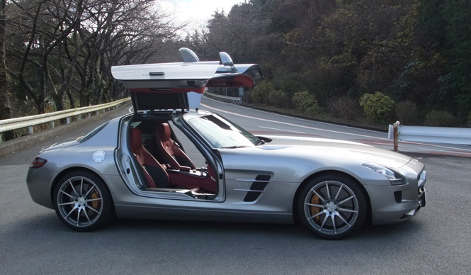  Mercedes-Benz SLS AMG 試乗 ギャラリー