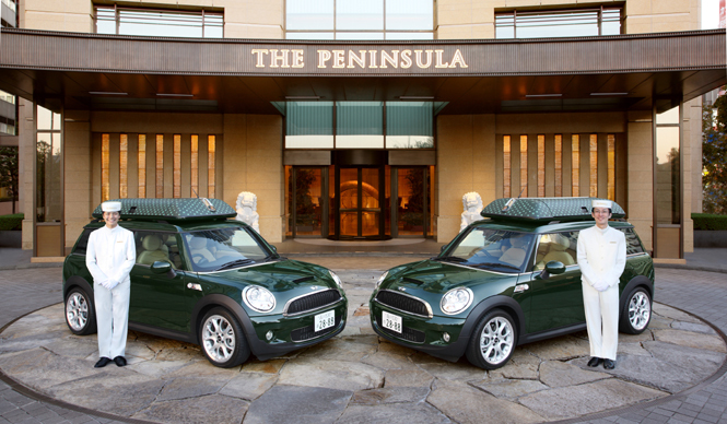  THE PENINSULA TOKYO｜MINIのコンシェルジュサービスを開始 ギャラリー