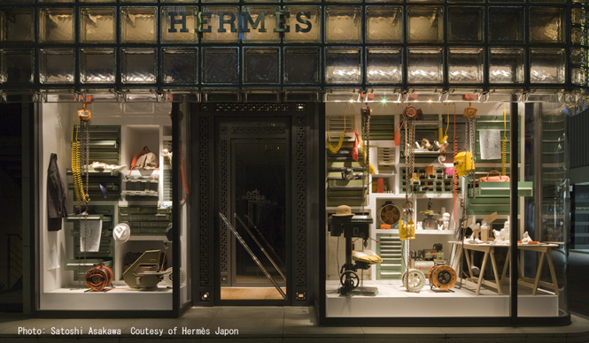  HERMÈS | エルメス｜パラモデルによる、メゾンエルメスのウィンドウディスプレイ ギャラリー