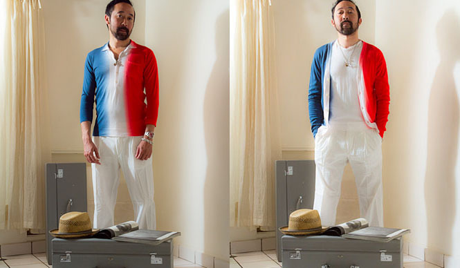  m's braque｜ジョン・スメドレーとのコラボレーションニット Gallery