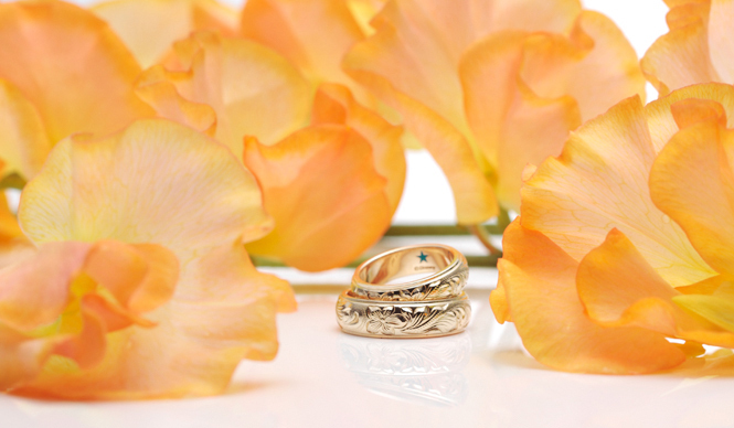  JAM HOME MADE｜ブライダルリング「スティッチヘリテイジリング」 ギャラリー