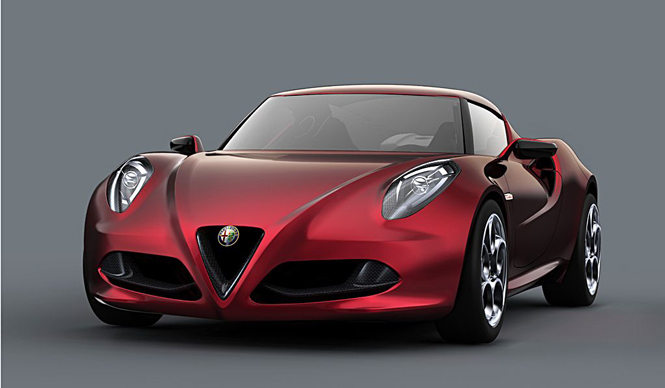  Alfa Romeo 4C Concept｜コンパクトスーパーカーがプレミア！ ギャラリー
