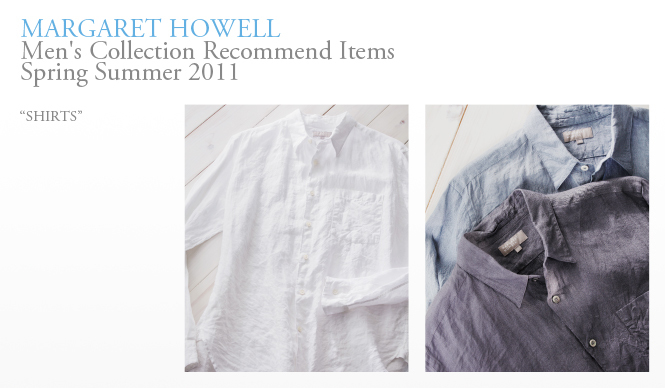  MARGARET HOWELL｜松浦弥太郎スペシャル・エッセイ「白いシャツを忘れたロンドンで」 ギャラリー