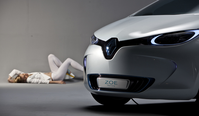  RENAULT ZOE PREVIEW｜初の市販EV ギャラリー