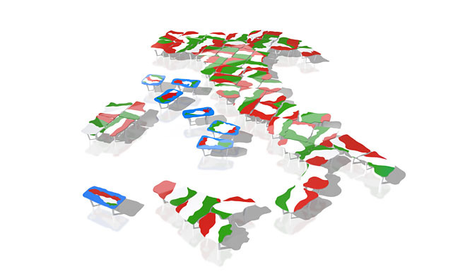  Cassina ixc.｜イタリア統一150周年記念「SESSANTUNA」テーブルを展示、オークション販売 ギャラリー