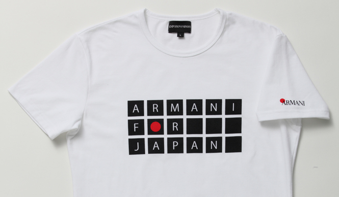  GIORGIO ARMANI｜全国でチャリティアイテム発売 ギャラリー