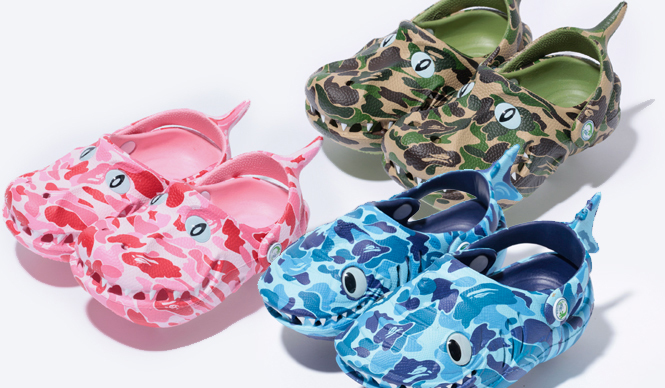  POLLIWALKS×BAPE KIDS｜コラボレーションシューズ登場！ ギャラリー