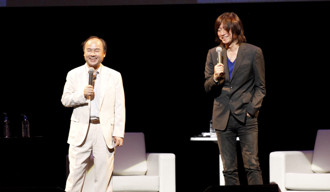  自然エネルギーフォーラム　孫 正義　×　小林 武史　ライブトーク ギャラリー