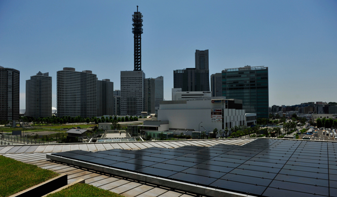  日産自動車｜EV用充電システムの実証実験 ギャラリー