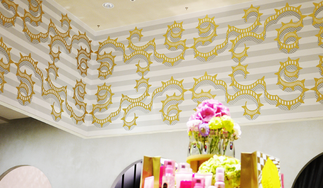  高橋理子｜♯013 『SHISEIDO THE GINZA』のための唐草模様 ギャラリー