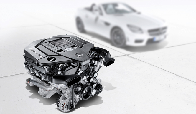  Mercedes-Benz｜新型5.5リッターV8エンジン ギャラリー