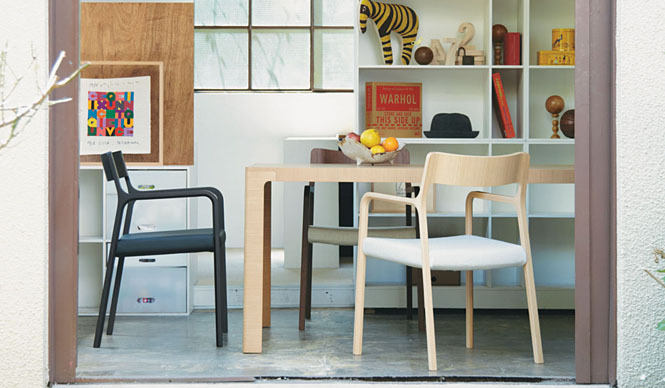  Arflex｜藤森泰司氏デザインの新作チェア&テーブル ギャラリー