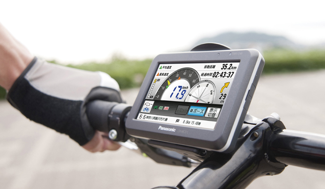  パナソニック｜自転車にも使えるポータブルナビ「ゴリラ」発売 ギャラリー