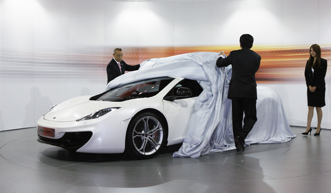  McLaren MP4-12C ジャパンプレミアの瞬間をおさめたフォトインプレッション