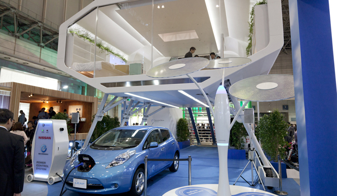  CEATEC JAPAN 2011 日産が考えるスマートハウスのありかた ギャラリー