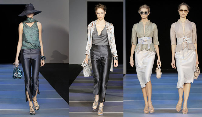 GIORGIO ARMANI|2012年春夏コレクション速報