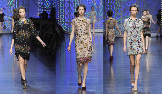 DOLCE & GABBANA｜2012年春夏コレクション速報（2）