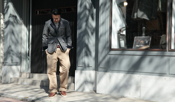 Nigel Cabourn｜糸から開発した渾身のシャツ「BRITISH OFFICERS SHIRT」先行販売スタート！ ギャラリー