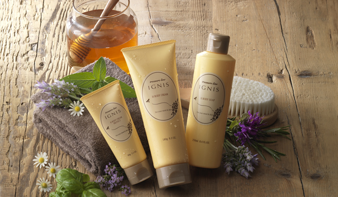 IGNIS｜はちみつの力で洗う、満たす、守るボディケアアイテム