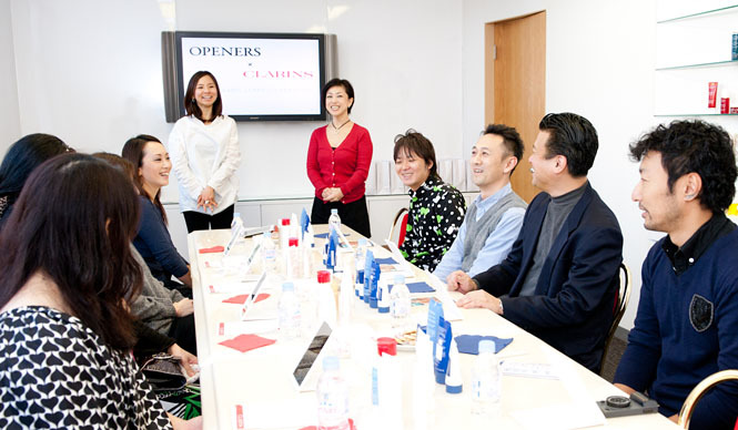 CLARINS｜OPENERS×クラランス美容講習会「クラランス メン」で男の肌力アップ！ ギャラリー