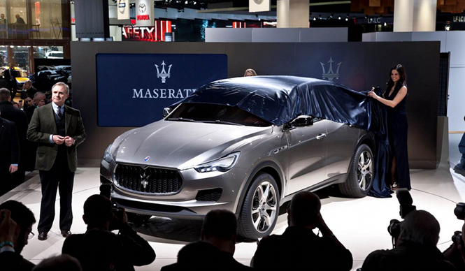 マセラティ、SUVコンセプト「クーバン」を投入｜Maserati ギャラリー