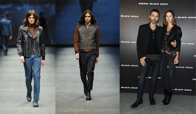 DIESEL BLACK GOLD｜ミラノファッションウィークで初のメンズコレクション開催 ギャラリー