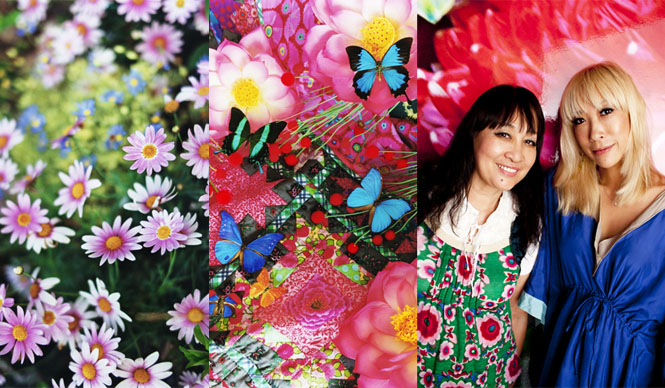 ART｜母と娘のコラボレーション！　「蜷川実花・蜷川宏子 二人展」開催 ギャラリー