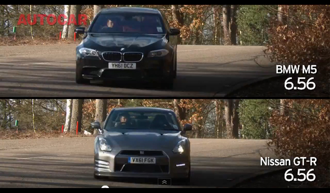 M5とGT-Rの性能比較を動画で公開｜NISSAN&BMW ギャラリー