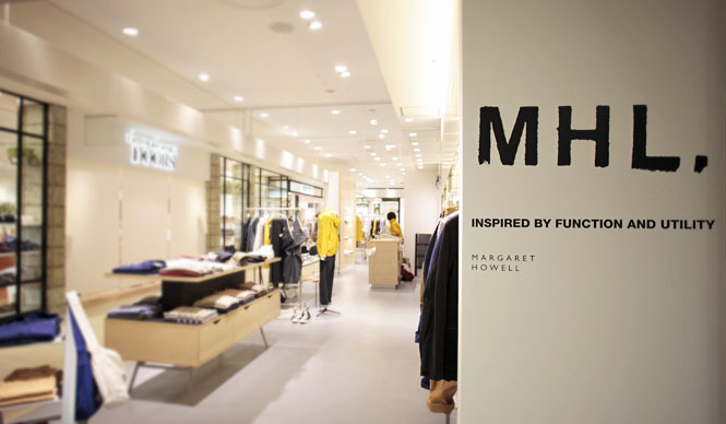 MARGARET HOWELL｜都内初のインショップ『MHL.ルミネ新宿』オープン ギャラリー