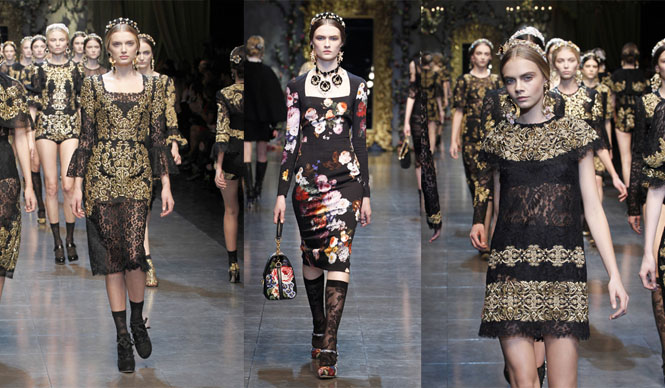 DOLCE&GABBANA｜2012-13年秋冬コレクション速報（2）