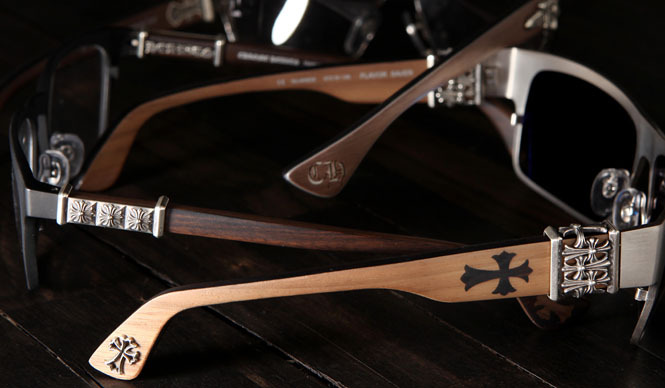 CHROME HEARTS｜最新アイウェア、7週連続紹介、第2弾はチタン×ウッド ギャラリー