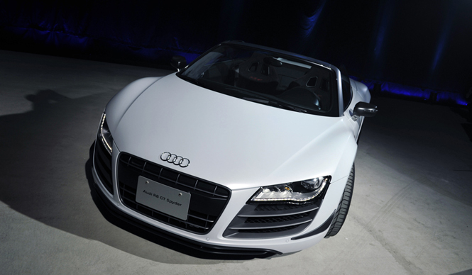R8スパイダーの限定バージョン「R8 GT スパイダー」｜Audi ギャラリー