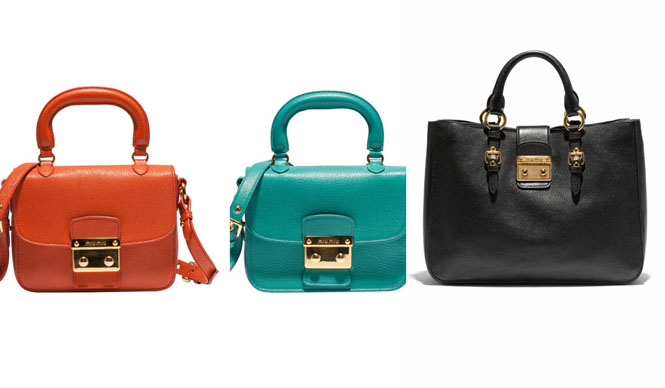 春夏色がまぶしいマドラスシリーズの新作バッグ登場！｜MIU MIU