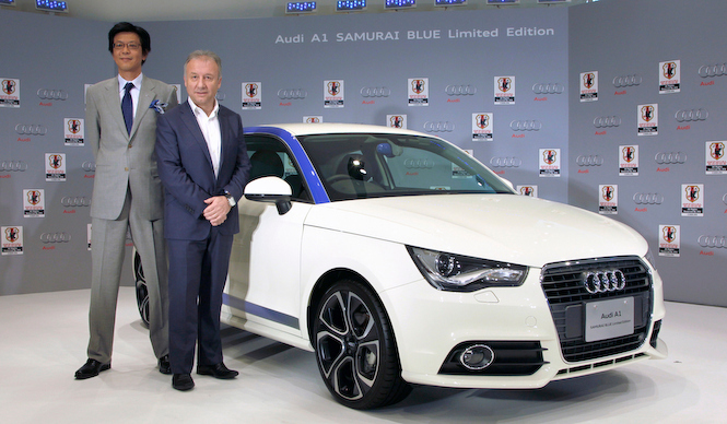 アウディ、A1にサッカー日本代表をイメージした特別限定モデル｜Audi ギャラリー