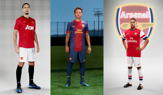 NIKE｜人気3チームの2012-13シーズン新ユニフォーム発表 ギャラリー