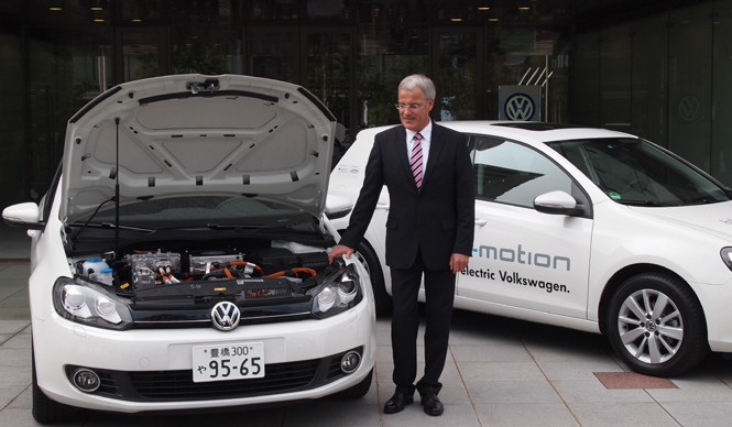 ゴルフ blue-e-motion、来日｜Volkswagen ギャラリー