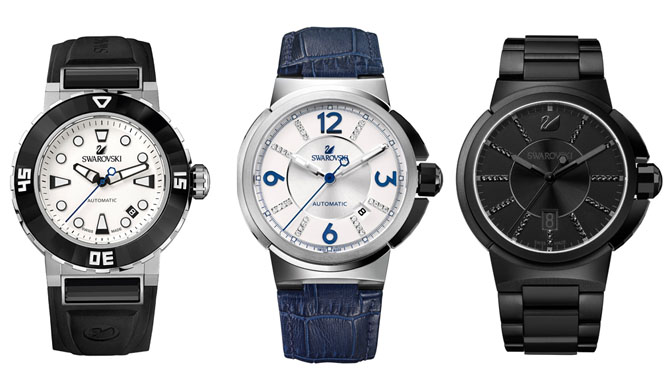 SWAROVSKI｜クリスタルのモダンな輝きをまとった腕時計