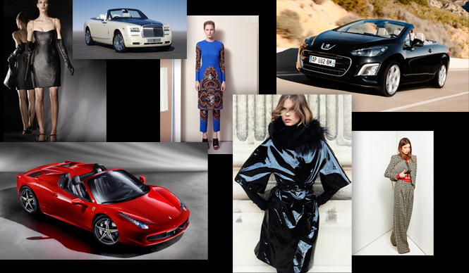 オープンカーとモードの甘い関係