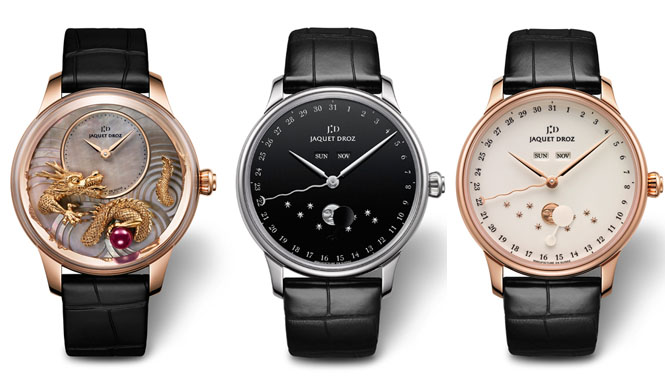 JAQUET DROZ｜時間の価値を知りぬいた職人たちが生み出す傑作の数々
