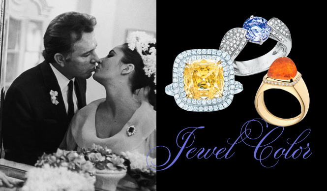 エンゲージリング特集「幸せの指輪物語」 ジュエルカラー