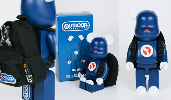 OUTDOOR PRODUCTS｜定番デイパックを背負った400％サイズBE@RBRICK限定販売 ギャラリー