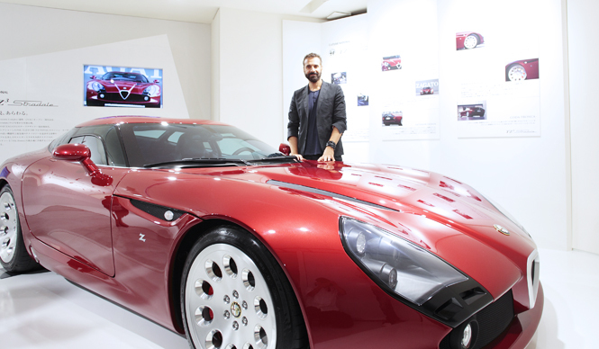 CoSTUME NATIONAL｜青山でアルファロメオとのコラボカーを展示 ギャラリー