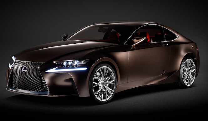 レクサスの新型ミッドサイズクーペ「LF-CC」公開｜Lexus