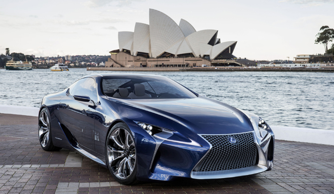 ハイブリッドスポーツLF-LC Blueが登場｜Lexus