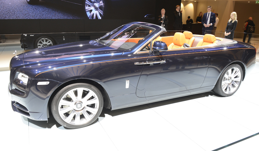 ロールス、新型オープンカー「ドーン」を発表｜Rolls-Royce