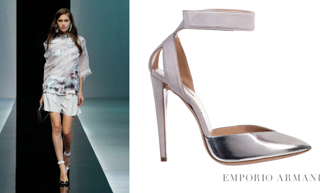 EMPORIO ARMANI｜特集｜2013年春夏、靴＆バッグ トレンドハンティング！